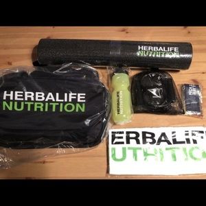 Gym bag with accessories